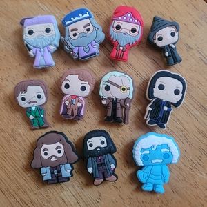 New Harry Potter Croc Shoe Charms Set